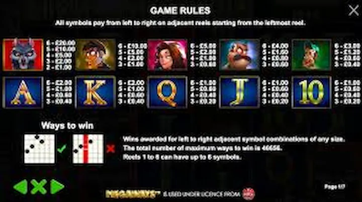 RTP Volatilitas dan Simbol Curse of the Werewolf Megaways